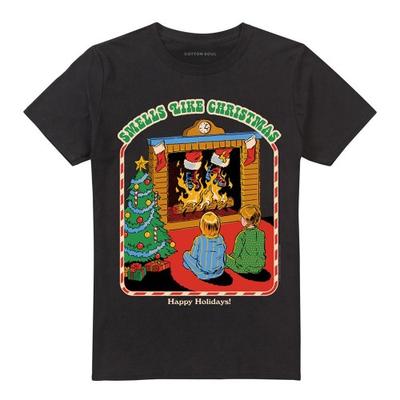 Steven Rhodes Camiseta unissex adulta com cheiro de Natal