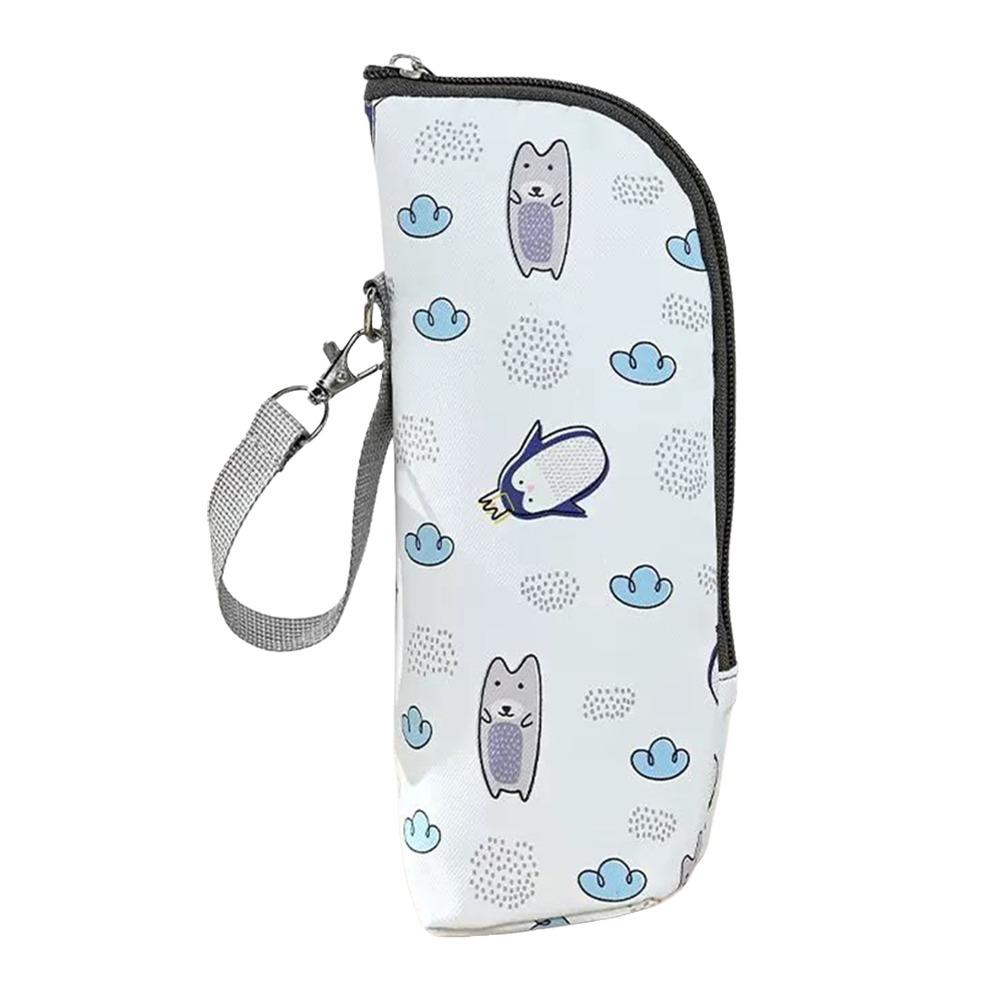 Aluminum Mold Insulation Bottle Bag Thermal Oxford Cloth Feeding Bags Cartoon Milk Bottle Pouch For Storage Cups Drinks