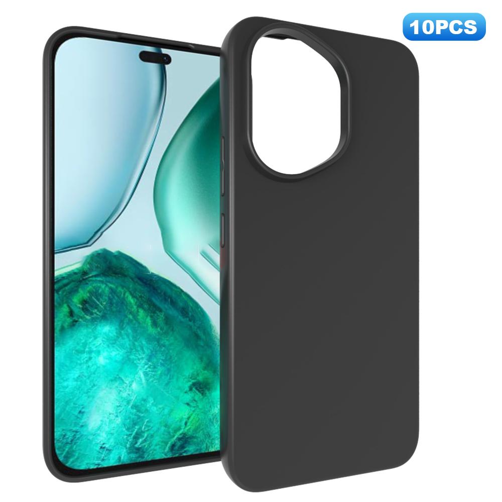 

10Pcs/Pack For Honor 400 5G (Global) Case Anti Fingerprint Soft TPU Protective Cover A