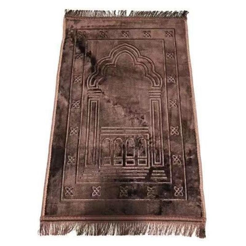 Elegant Middle Eastern Artwork Soft Prayer Rug Blanket Handwoven With Exquisite Patterns Easy To Clean