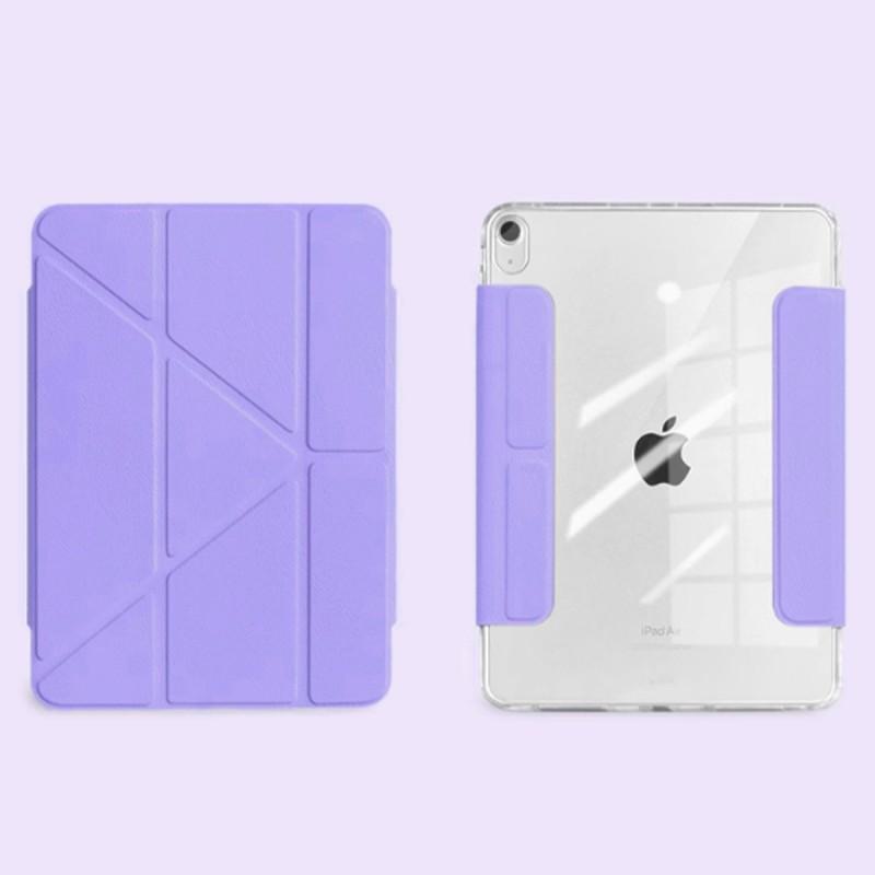 Coque pour iPad 10ème Génération avec Support Magnétique Amovible à 3 Plis, Coque Acrylique antichoc, Air 10.9