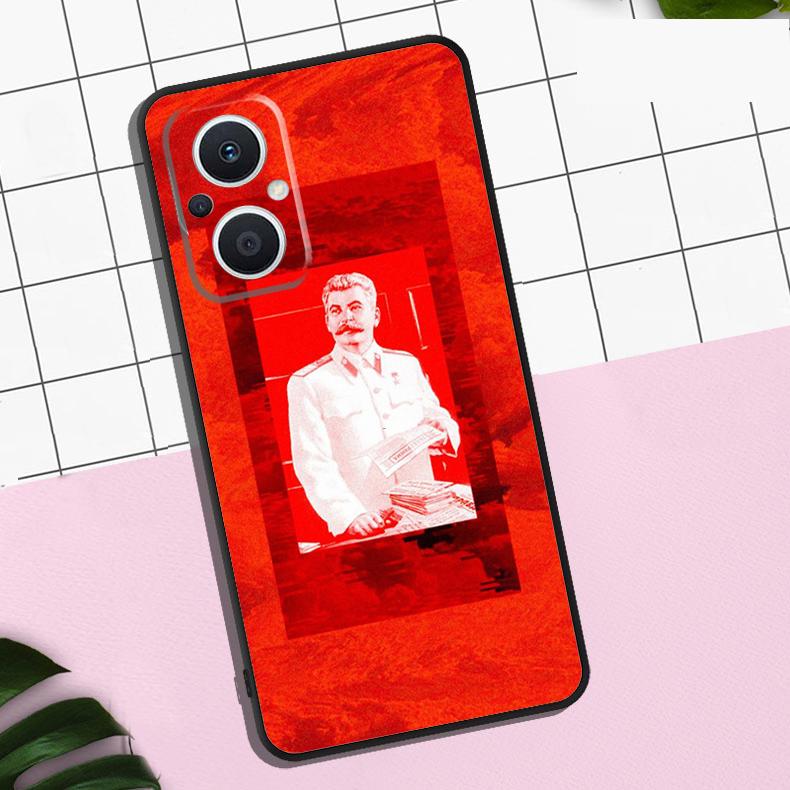 Stalin Soviet Case For OPPO Reno 13 12 11 F 8T 7 8 10 Pro OPPO Find X8 Pro X6 Pro X3 X5 Lite Cover Coque