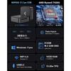 NiPoGi Mini PC Ryzen 5 7430U 16GB RAM 512GB SSD Windows 11 Pro E3B-7430U (32GB+512GB)