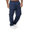 Tactical Pants Mens Cargo Work Pants With Multiple Pockets Durable Polyester For Outdoor Hiking