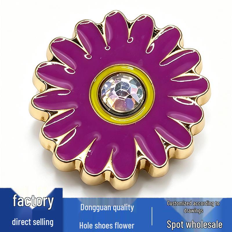 Metal Butterfly & Flower Shoe Charms: Cute, Versatile Accessories for Crocs.