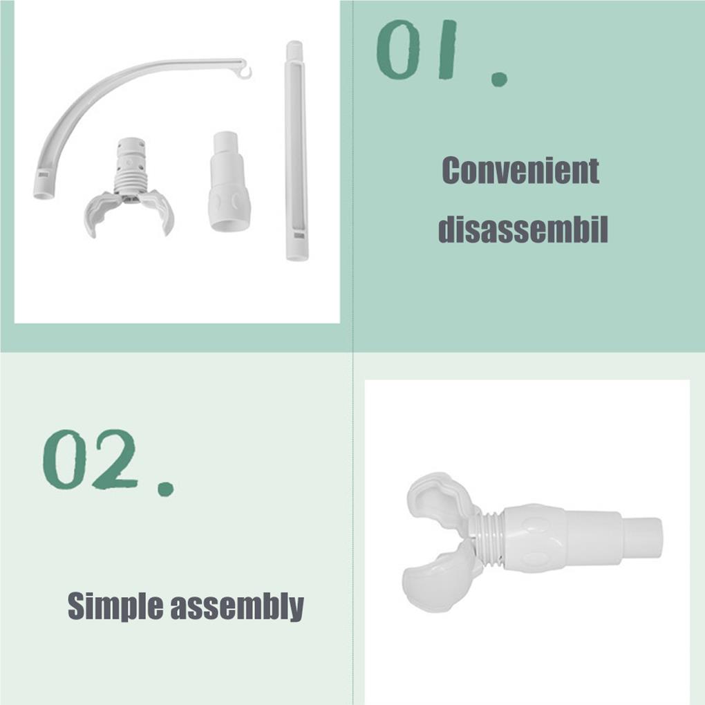 Baby Crib Mobile Bed Rattle Bell Toy Dolls Holder Nursery Bedroom Decorative Arm Bracket Accessories for Girls