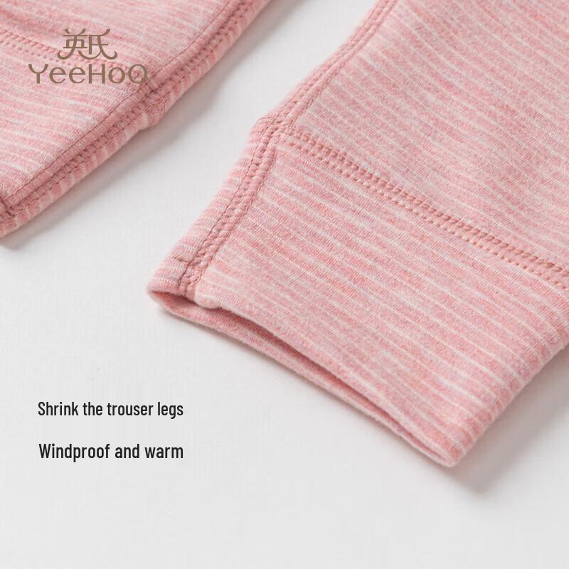 YEEHOO Kids Double-Layer Thick Thermal Pants