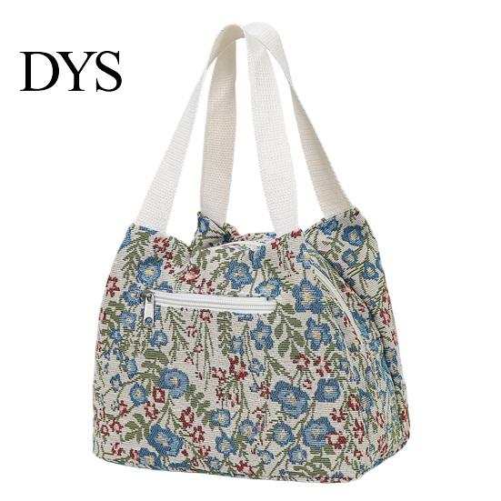 Fruit Container Lunch Bag Waterproof Stylish Floral Tote Portable Box Carrier for Women Commuting Picnic Camping Reusable