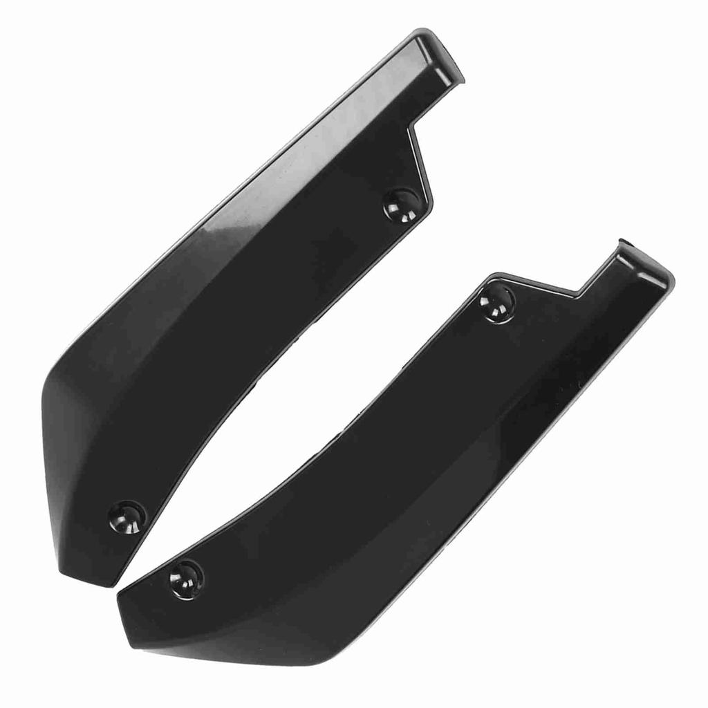 1 Pair of Universal Car Modified Rear Bumper Canard Diffuser Spoiler Lip Splitter Fins