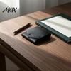 Independent Cash Slot Slim Faux Leather Wallet, Retro Snap Button Bifold Business Trip Wallet Portable Card Holder for Men Women