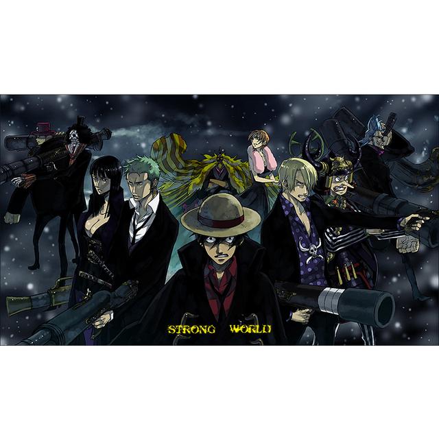Klasické japonské anime One Piece Luffy Malba na plátno Umělecké plakáty Reprodukce Obrázky postav do pokoje Domácí dekorace Anime Plakát Bez rámu