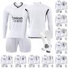 2324 Saint Germain Hjem Langermet Fotballdrakter Shorts Og Sokker Tredelt Sett