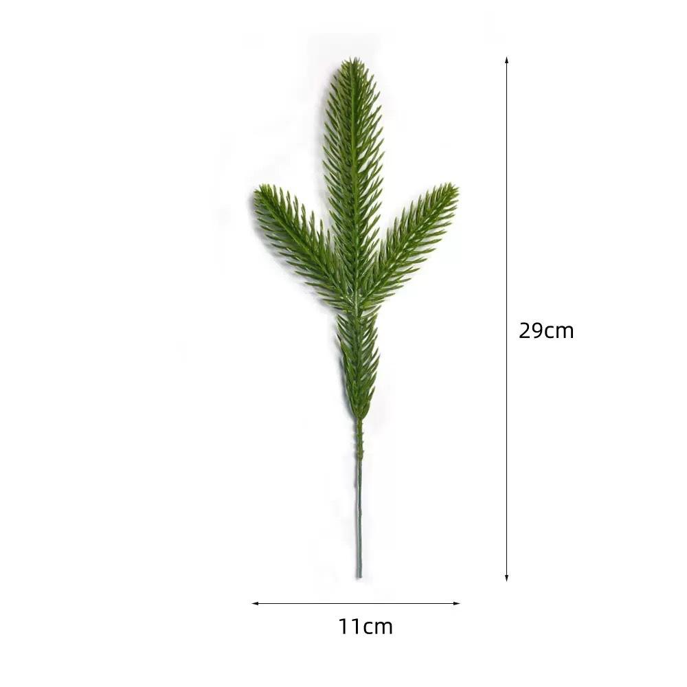 

Artificial Pine Branches Christmas Holly Red Berries Stems for Xmas Tree DIY Wreath Decorations Christmas Home Decoration 30pcs