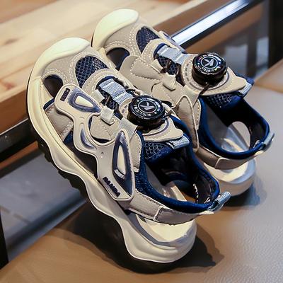Children's Minimalist and Breathable Sports and Leisure Shoes with A Hood Outdoor Sandals Single Mesh Children's Shoes