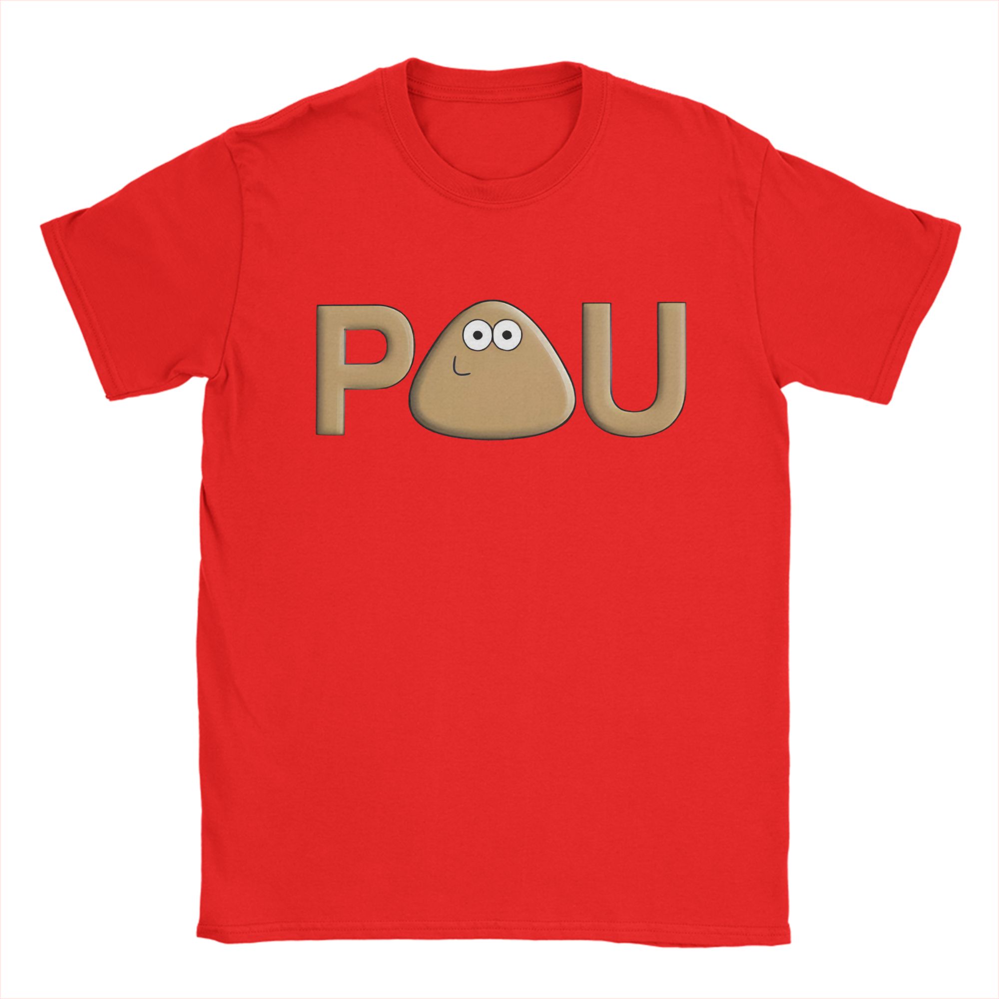 

My Pet Alien Pou TShirt Unisex Women Game Cartoon Creative 100 Cotton Tees O Neck Short Sleeve T Shirts New Arrival Clothing S