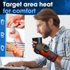 Heating Wrist Brace Electrically Heated Hand Warming Device Wrist Support & Protection Guard 3 Heat Gloves Relieve Discomfort