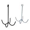 2PCS 4 Prong Tack Hooks Heavy Duty Horse Tack Cleaning Storage Hook for Stable Barns Trailer