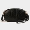 One-shoulder Messenger Women's Bag Crocodile Pattern First Layer Cowhide