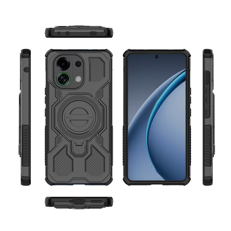 Magnetic Wireless Charge Cover For Oppo K13 Turbo Pro Phone Holder Case For Oppo K13 Turbo Pro Cover For Oppo K13 Turbo Pro Case