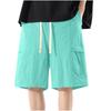 Men's Breathable Loose Fit Cargo Shorts, Daily Casual -Inch Bottoms