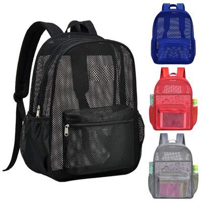 Rucksack Große Last Lager Hohl Mesh Strand Tasche Street Style Große Kapazität Einstellbar
