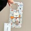 Cartoon West Highland Terrier Phone Case With Wobbly Bone Stand IPhone 17 Pro Max 16 15 14 13 Silicone Full Cover