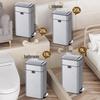 GENFIELD Automatic Packing Stainless Steel Foot Pedal Trash Can