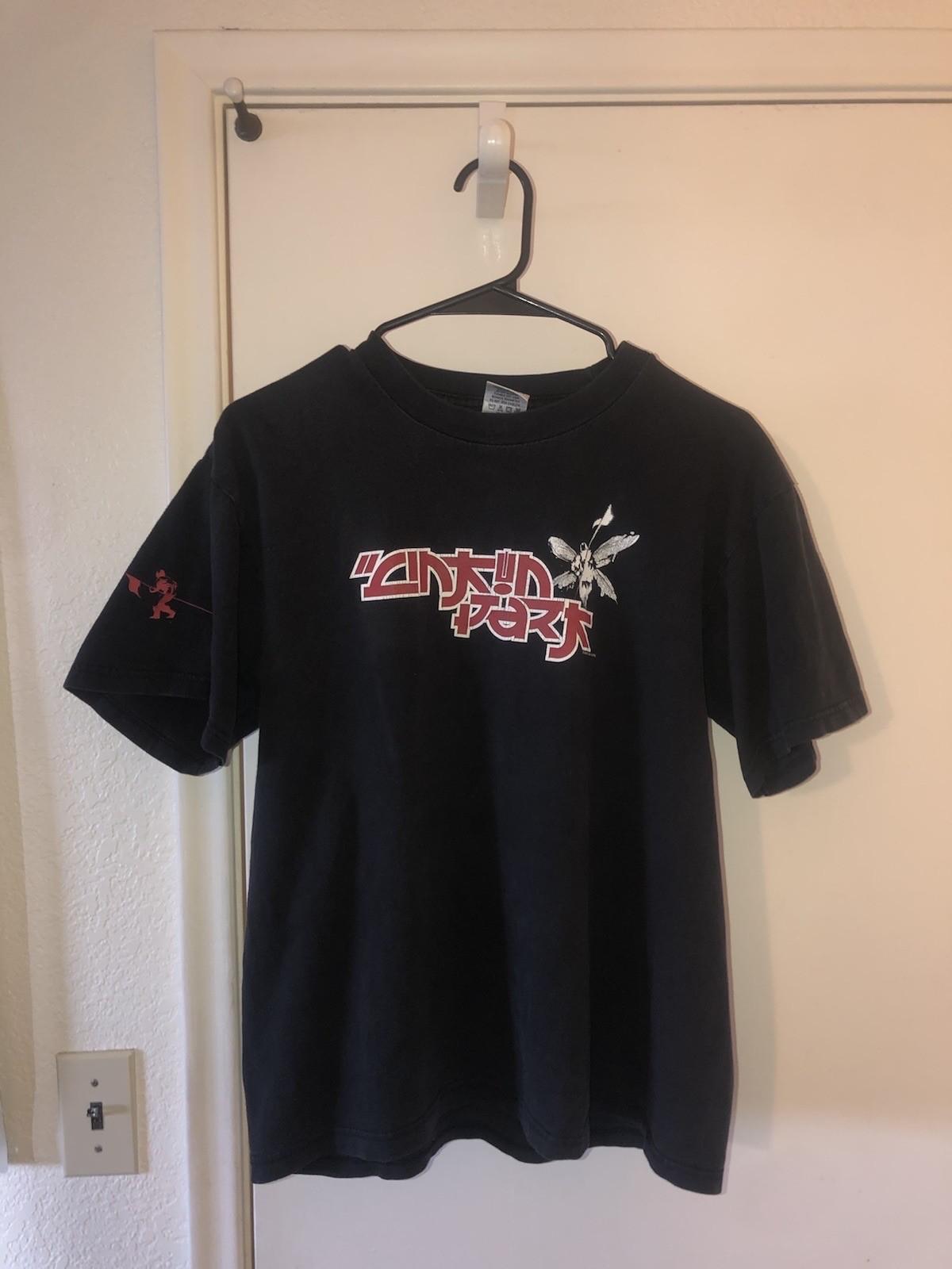 Винтажная футболка Linkin Park Hybrid Theory 2000 года, мужская, размер Medium, редкая, Y2K, унисекс XXL