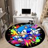 1pc Sonic Colors Office Round Area Rug,  Under Office Chairs Bedroom Living Room Home Decor a0926041