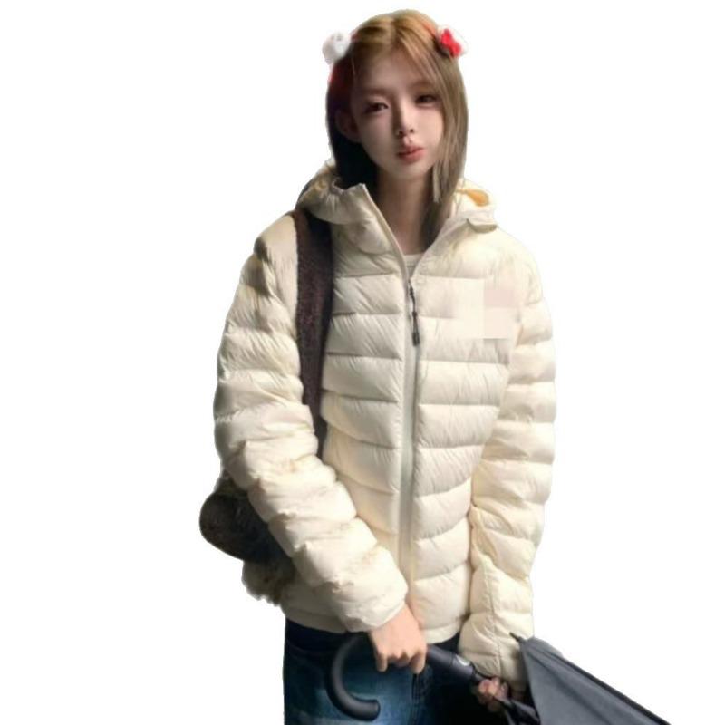 Down Cotton-padded Clothes Women's Winter New Light and Thin Hooded Small Cotton-padded Jackets Loose Fashion Warm Cotton-padded Jackets