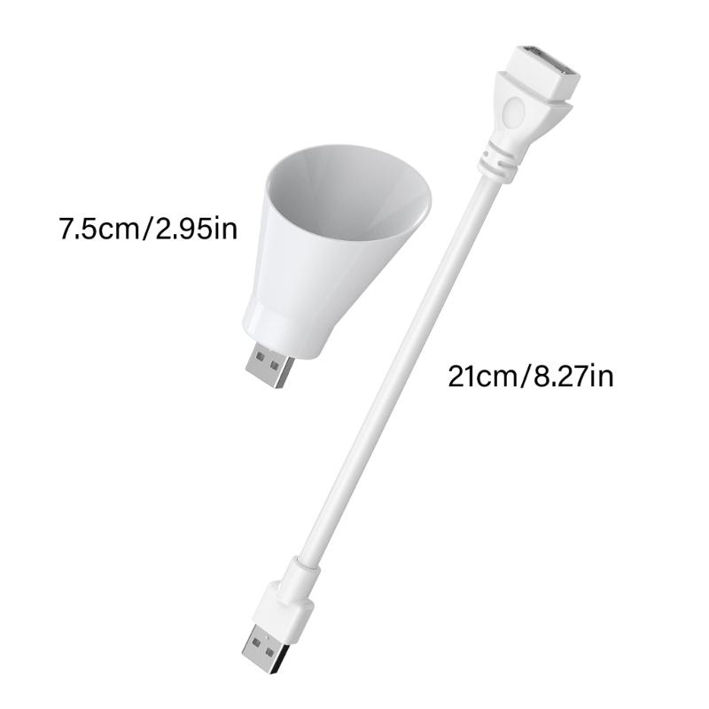Mini USB Powereds Reading Light Adjustable Goosenecks Soft Glows For Bedsides Table Study Desk Travel Use