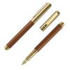 IWI Hand Script Retro Brass Fountain Fine Light Pen, Nib, Brown, 9S643SFP-R71R