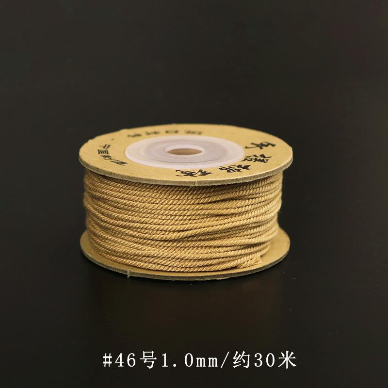 Filo di Cotone Tibetano Strofinato a Mano, Braccialetti Intrecciati a Mano, Stelle Luna, Perle Bodhi Buddha, Nappe, E Fili da Gioco