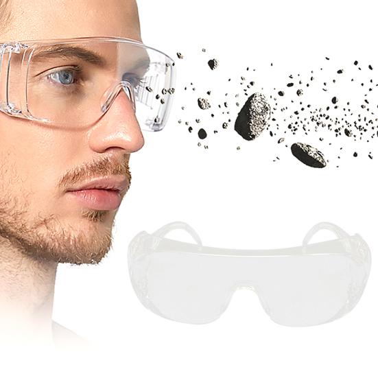 Outdoor Transparent Cycling Wind Dust Proof Anti-Splash Goggles Safety Glasses