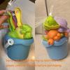 Children'S Beach Toy Set Baby Playing In Water And Beach Large Sand Shovel Beach Bucket Sand Digging Tool Sand Toys Random Color