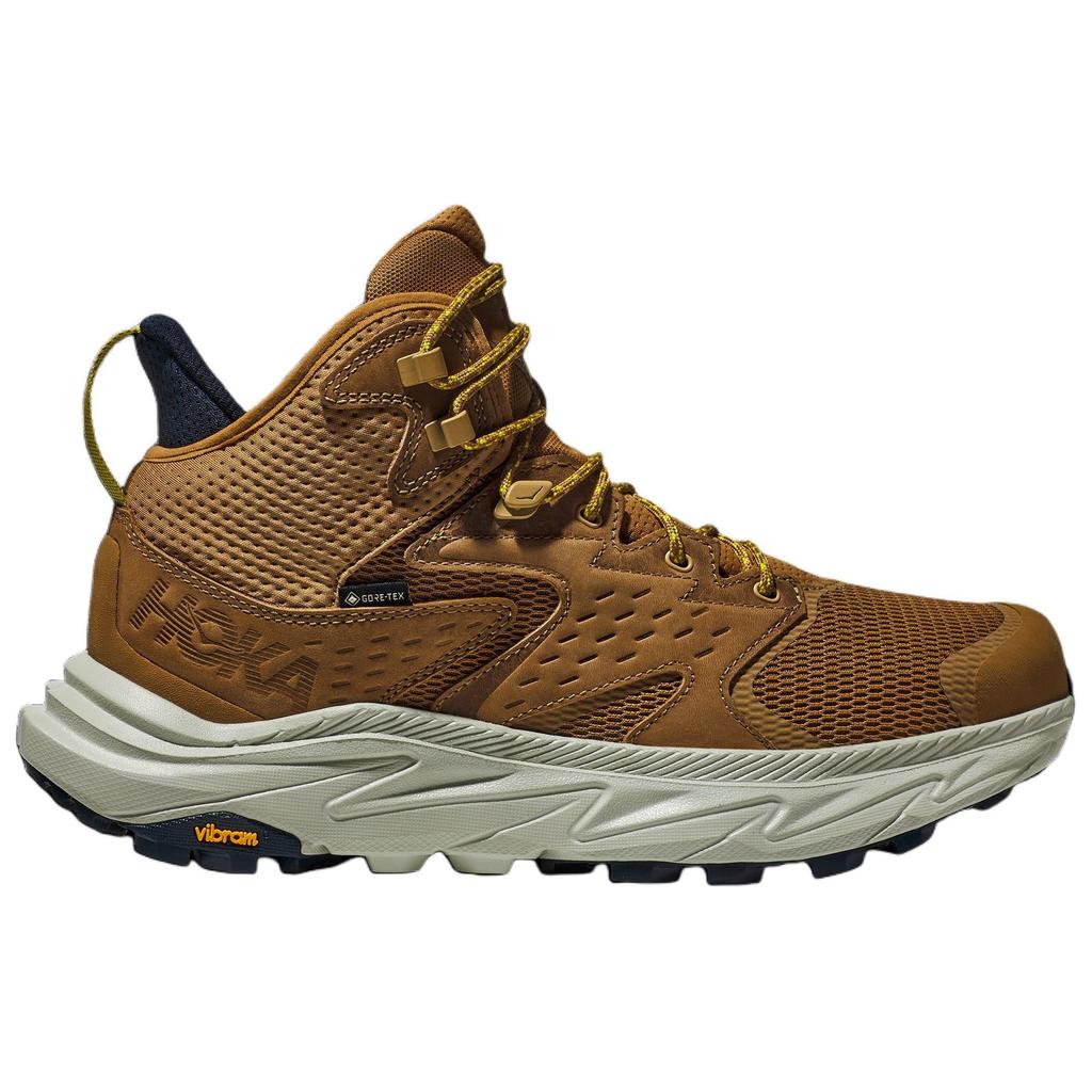 HOKA One One Anacapa 2 Mid Gore-Tex Carbon Black Herren-Sneaker Honey Celadon-Tint 1141633-HYC