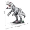 2107Pcs Jurassic Park Dinosaur Series Tyrannosaurus Rex Burst Dragon Collection Of Toys For Boys And Children Building Blocks