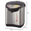 Tiger Thermos (TIGER) Electric Pot Steam Saving Energy Saving Timer VE Heat Retention Tokuko 2.2L Brown PIL-A220-T