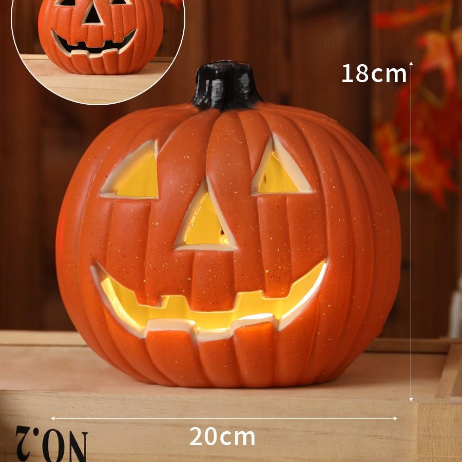 Halloween Pumpkin Lantern Decorations & Photo Props Set
