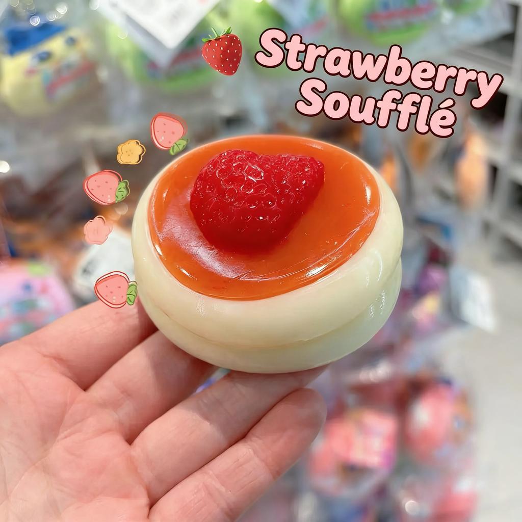 New Cream Blaster Cake Pressure Relief Soft Fingertip Toy Relieving Decompression Slow Rebound Stress Relief Toy Squeeze Toys