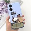 For OPPO A17 A17K Phone Case Flower Astronaut  Soft Silicone Matte Cover For Coque OPPOA17 OPPOA17K A 17 17K Fundas Shockproof