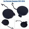 2pcs car Front Bumper Tow Hook Eye Cap Cover for Porsche for Cayenne 2011-2014 Black Left: 95850515500/ Right: 95850515600
