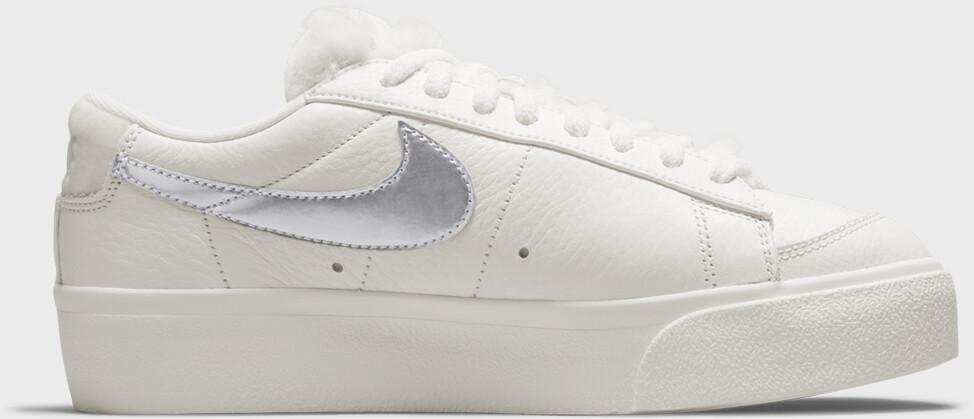 Sneakers Nike Blazer Low Platform Women Sail/metalic Silver