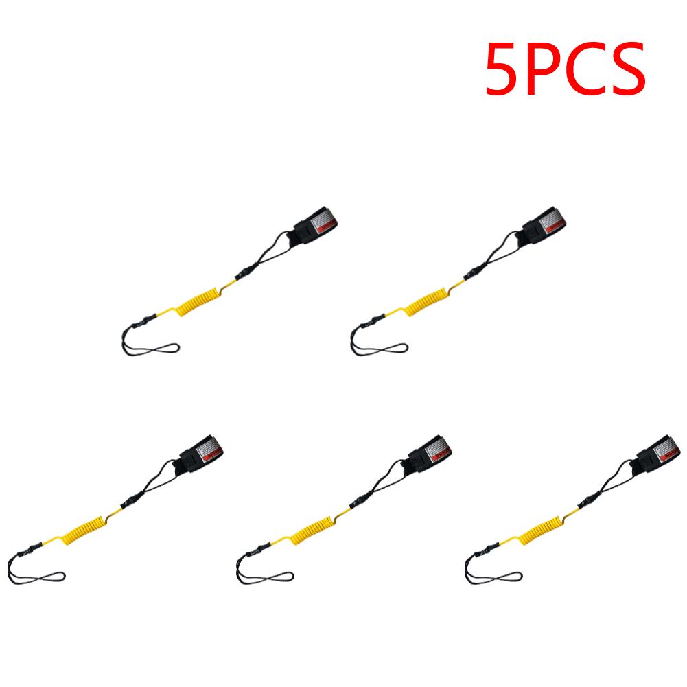 Coiled Bodyboarding Leash TPU Stay On Board Ankle Strap Paddleboard Ankle Leash Surfing Accessories
