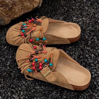 Helmesäärega lamedad kingad Suede sussid Talvised naiste kingad 2025 Trend Slingback vabaajakanna Moodsad plätud Kodu Zapatillas Mujer
