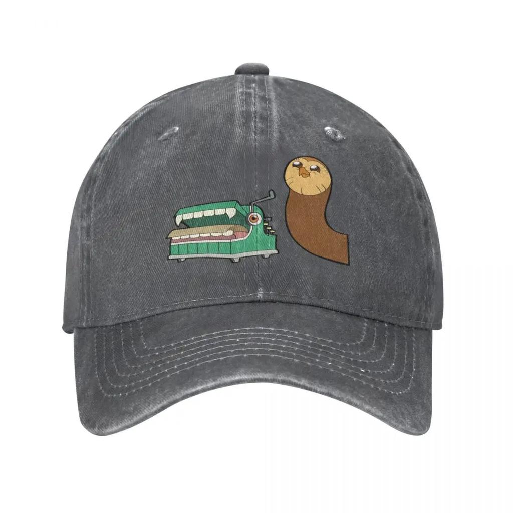 Hooky and his Typewriter Baseball Cap Sunhat Icon Designer Hat Women'S Hat Men'S