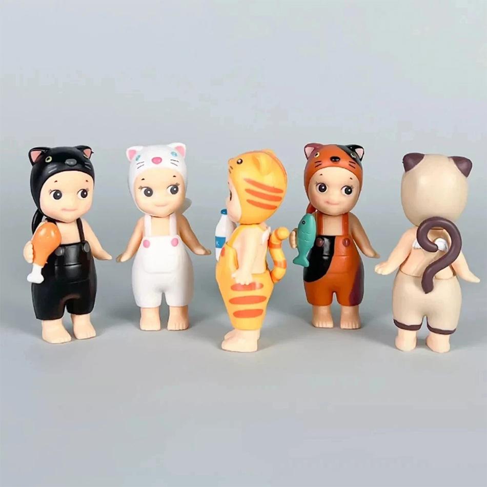 S Angel Hippers Blind Box Cat Life Hippers Angel Series Anime Figures Surprise Box Toys for Kids Figure Limite Toy