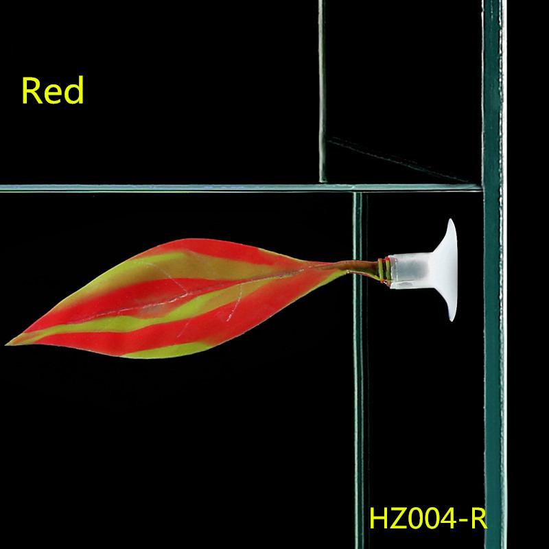 

Silicone Simulation Soft Coral Colourful Fighting Fish Resting Leaves Easy To Install Aquarium Fish Tank Aquascape Decorations красный