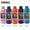 500ML KPop Dämonenjäger Cartoon Druck Sport Auslaufsicher Hohe Qualität Edelstahl Isoliert Wasserbecher Geburtstag Geburtstag Hohe Qualität Geschenke