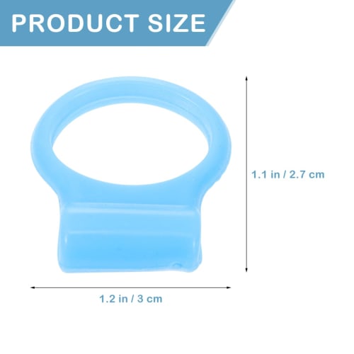 Cabilock 18Pcs Learning Chopsticks with Non-Slip Silicone Rings Training Chopsticks Helper